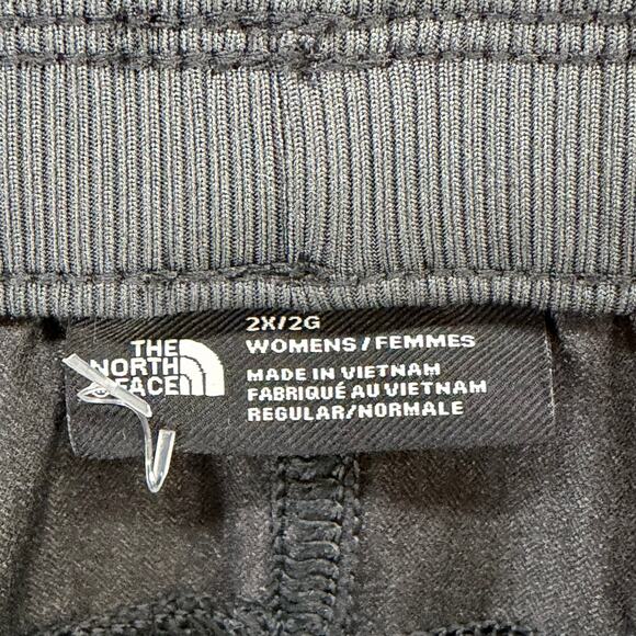 The North Face Aphrodite Motion Capri Pants Women 2XL Gray Pull On Activewear - Picture 10 of 15